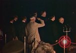 Image of a ceremony prior to the departure of Khrushchev United States USA, 1959, second 55 stock footage video 65675038633