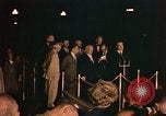 Image of a ceremony prior to the departure of Khrushchev United States USA, 1959, second 62 stock footage video 65675038633
