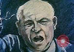 Image of illustrations of Soviet leaders United States USA, 1965, second 10 stock footage video 65675038634
