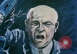 Image of illustrations of Soviet leaders United States USA, 1965, second 15 stock footage video 65675038634
