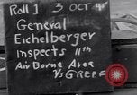 Immagine di Tenente generale Eichelberger Honshu Giappone, 1945, secondo 1 filmato di repertorio 65675038640