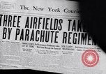 Immagine di Paracadutisti United States USA, 1943, secondo 41 filmato di repertorio 65675038661