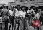 Image of rescued Allied prisoners Luzon Island Philippines, 1945, second 39 stock footage video 65675038664