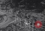 Standbild Los Banos Gefangenenlager Aerial view Luzon Philippinen, 1945, aus Sekunde 58 historischem Filmmaterial Videoclip 65675038666