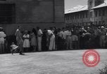 Image of rescued prisoners eating soup Luzon Island Philippines, 1945, second 21 stock footage video 65675038671