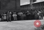Image of rescued prisoners eating soup Luzon Island Philippines, 1945, second 22 stock footage video 65675038671