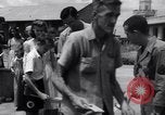 Image of rescued prisoners eating soup Luzon Island Philippines, 1945, second 37 stock footage video 65675038671
