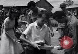 Image of rescued prisoners eating soup Luzon Island Philippines, 1945, second 42 stock footage video 65675038671