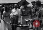 Image of rescued prisoners eating soup Luzon Island Philippines, 1945, second 44 stock footage video 65675038671