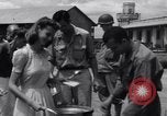 Image of rescued prisoners eating soup Luzon Island Philippines, 1945, second 46 stock footage video 65675038671