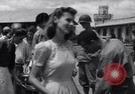 Image of rescued prisoners eating soup Luzon Island Philippines, 1945, second 47 stock footage video 65675038671
