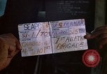 Image of long line of UH-1 Helicopters Pleiku Vietnam, 1970, second 4 stock footage video 65675038743
