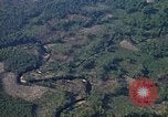 Image of long line of UH-1 Helicopters Pleiku Vietnam, 1970, second 51 stock footage video 65675038743