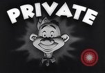 Standbild Private Snafu United States USA, 1946, aus Sekunde 3 historischem Filmmaterial Videoclip 65675038747