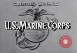 Image of Marine Private Albert Smith United States USA, 1945, second 3 stock footage video 65675038748