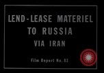 Image of lend lease activities Middle East, 1945, second 13 stock footage video 65675038764