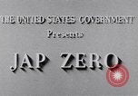 Image of Ronald Reagan identifies Japanese Zero fighters United States USA, 1943, second 3 stock footage video 65675038779