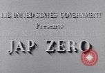 Image of Ronald Reagan identifies Japanese Zero fighters United States USA, 1943, second 6 stock footage video 65675038779
