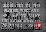 Image of Ronald Reagan identifies Japanese Zero fighters United States USA, 1943, second 27 stock footage video 65675038779