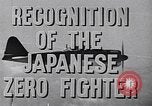 Image of Ronald Reagan identifies Japanese Zero fighters United States USA, 1943, second 30 stock footage video 65675038779
