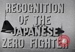 Image of Ronald Reagan identifies Japanese Zero fighters United States USA, 1943, second 32 stock footage video 65675038779