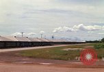 Image of Air Force base facilities Udorn Royal Thai Air Force Base Thailand, 1966, second 51 stock footage video 65675038780