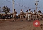 Image of flag raising ceremony Udorn Royal Thai Air Force Base Thailand, 1966, second 8 stock footage video 65675038782