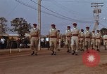 Image of flag raising ceremony Udorn Royal Thai Air Force Base Thailand, 1966, second 9 stock footage video 65675038782