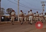 Image of flag raising ceremony Udorn Royal Thai Air Force Base Thailand, 1966, second 10 stock footage video 65675038782