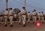 Image of flag raising ceremony Udorn Royal Thai Air Force Base Thailand, 1966, second 14 stock footage video 65675038782