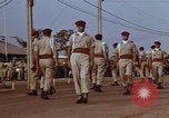 Image of flag raising ceremony Udorn Royal Thai Air Force Base Thailand, 1966, second 15 stock footage video 65675038782