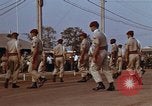 Image of flag raising ceremony Udorn Royal Thai Air Force Base Thailand, 1966, second 17 stock footage video 65675038782