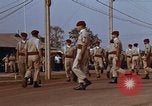 Image of flag raising ceremony Udorn Royal Thai Air Force Base Thailand, 1966, second 18 stock footage video 65675038782