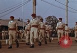 Image of flag raising ceremony Udorn Royal Thai Air Force Base Thailand, 1966, second 21 stock footage video 65675038782