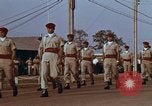 Image of flag raising ceremony Udorn Royal Thai Air Force Base Thailand, 1966, second 22 stock footage video 65675038782