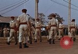 Image of flag raising ceremony Udorn Royal Thai Air Force Base Thailand, 1966, second 23 stock footage video 65675038782