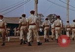 Image of flag raising ceremony Udorn Royal Thai Air Force Base Thailand, 1966, second 24 stock footage video 65675038782