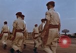 Image of flag raising ceremony Udorn Royal Thai Air Force Base Thailand, 1966, second 29 stock footage video 65675038782