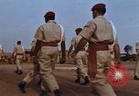 Image of flag raising ceremony Udorn Royal Thai Air Force Base Thailand, 1966, second 31 stock footage video 65675038782