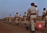 Image of flag raising ceremony Udorn Royal Thai Air Force Base Thailand, 1966, second 34 stock footage video 65675038782