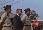 Image of flag raising ceremony Udorn Royal Thai Air Force Base Thailand, 1966, second 39 stock footage video 65675038782