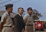 Image of flag raising ceremony Udorn Royal Thai Air Force Base Thailand, 1966, second 43 stock footage video 65675038782