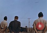 Image of flag raising ceremony Udorn Royal Thai Air Force Base Thailand, 1966, second 50 stock footage video 65675038782