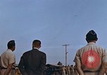 Image of flag raising ceremony Udorn Royal Thai Air Force Base Thailand, 1966, second 51 stock footage video 65675038782