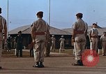 Image of flag raising ceremony Udorn Royal Thai Air Force Base Thailand, 1966, second 61 stock footage video 65675038782