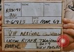 Image of Lt. General James W. Wilson Udorn Royal Thai Air Force Base Thailand, 1969, second 5 stock footage video 65675038783