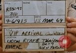 Image of Lt. General James W. Wilson Udorn Royal Thai Air Force Base Thailand, 1969, second 8 stock footage video 65675038783