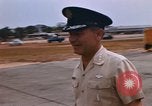 Standbild Lieutenant General Wilson Udorn Royal Thai Air Force Base Thailand, 1969, aus Sekunde 34 historischem Filmmaterial Videoclip 65675038786