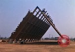 Image chapelle construction Udorn Royal Thai Air Force Base en Thaïlande, 1967, de la seconde 62 séquences d'archives historiques vidéo 65675038801