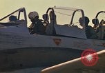 Image of Laotian trainer aircraft T-28D Udorn Royal Thai Air Force Base Thailand, 1972, second 22 stock footage video 65675038807